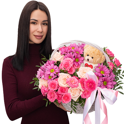 Basket "You are beautiful" – delivery in Ukraine
