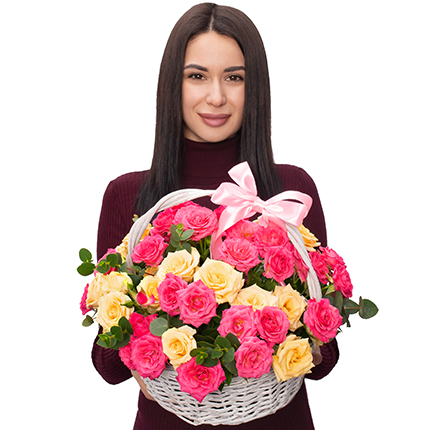 Basket "Pink whirlwind" – delivery in Ukraine
