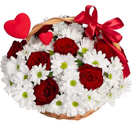 Basket "Love Garden" – order with delivery