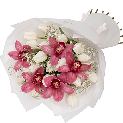 Bouquet "Pink Dawn" – delivery in Ukraine