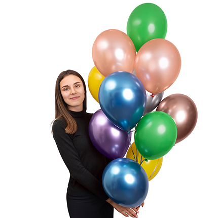 Balloon fountain "Rainbow mood" – delivery in Ukraine