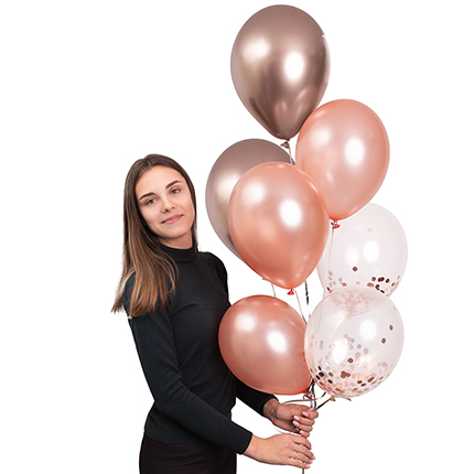 Balloon fountain "Tenderness" – delivery in Ukraine