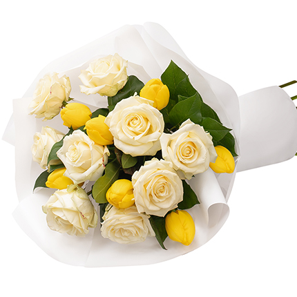 Delicate bouquet "Sunny morning" – delivery in Ukraine