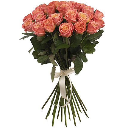 Букет "21 роза Мисс Пигги" – доставка по Украине
