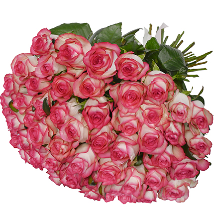 Букет "51 роза Джумилия" – заказать с доставкой