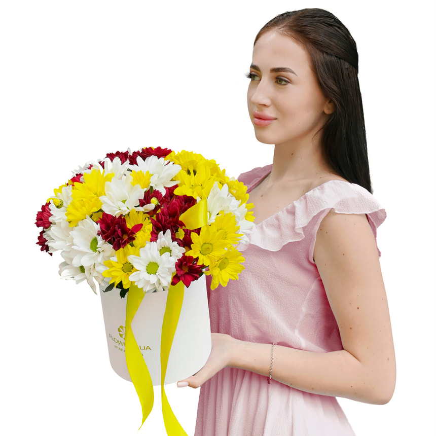 "Colors of Chrysanthemums" composition – delivery in Ukraine