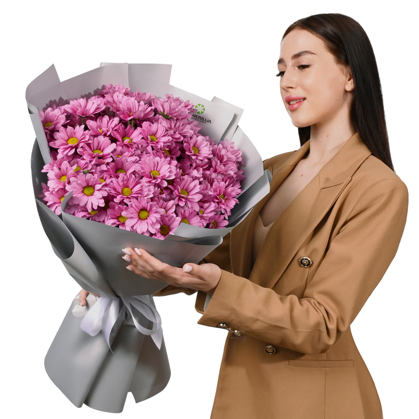 "Your chrysanthemums" bouquet – delivery in Ukraine