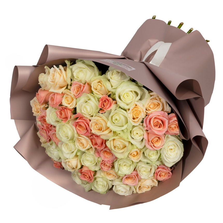 "51 tender shades" bouquet – order with delivery