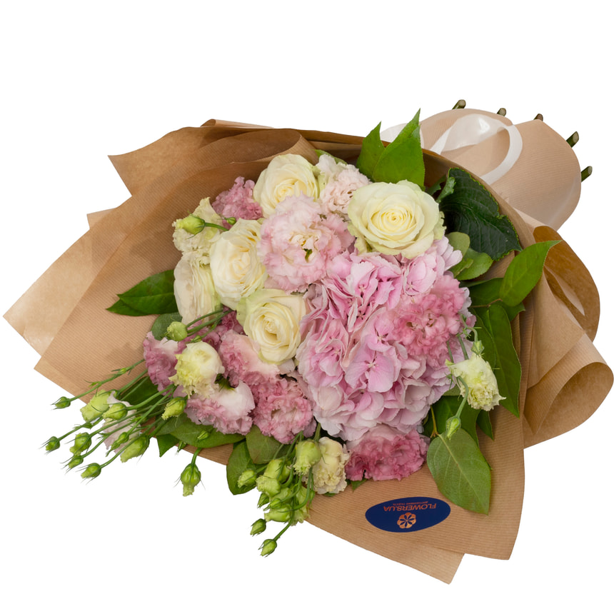 "Pink taste of vanilla" bouquet – order with delivery