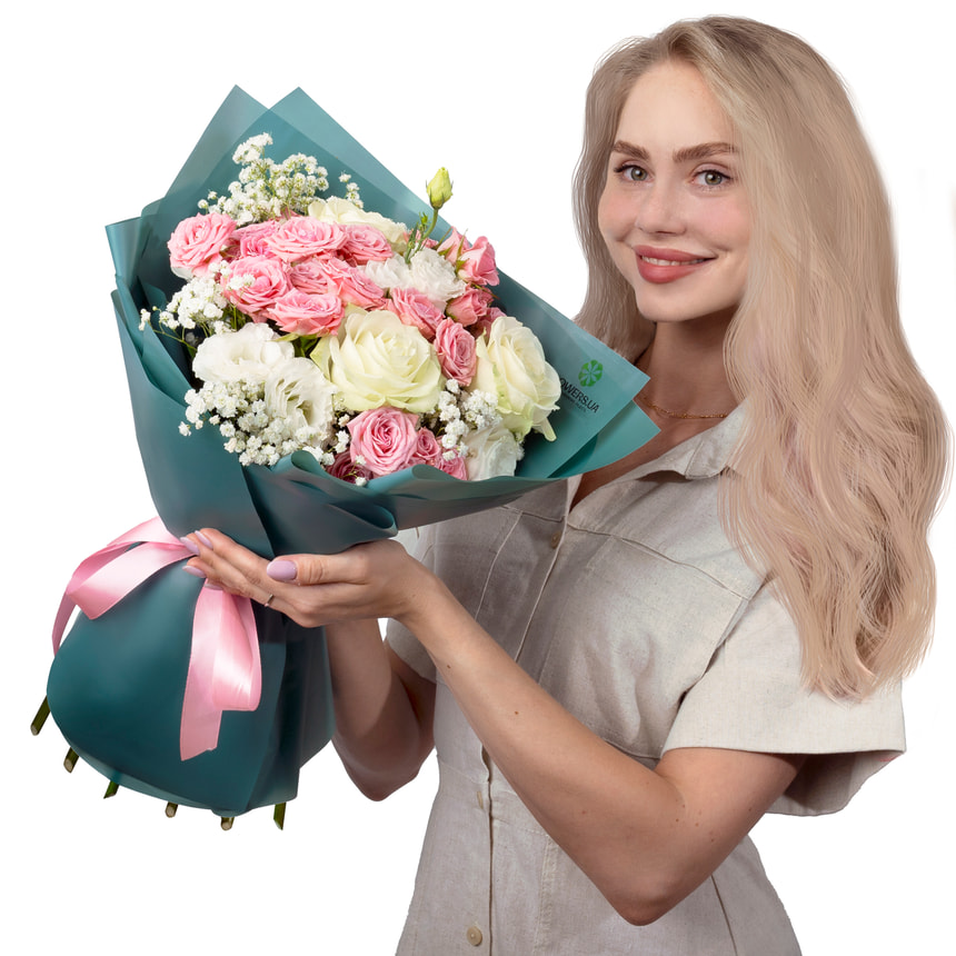 "Dior" bouquet – delivery in Ukraine