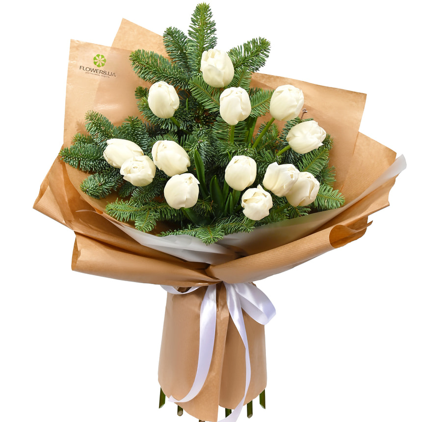 Bouquet "Snow harmony" – order with delivery