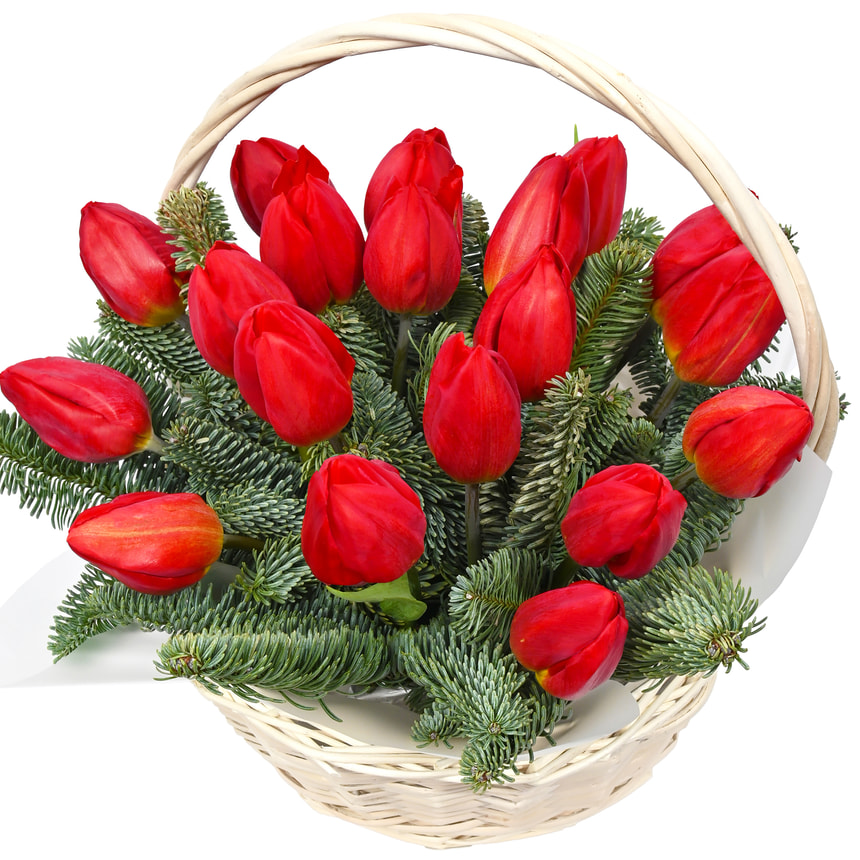 Basket "Heart of Winter" – order with delivery