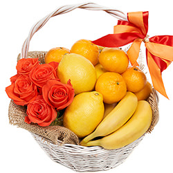 Fruit basket "Romance"