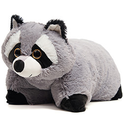 Raccoon (transformable pillow)