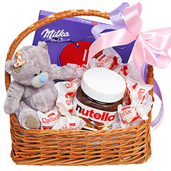 Gift basket "For the sweetest"