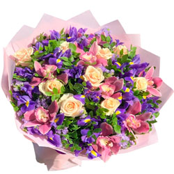 Bouquet "Purple joy"