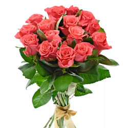 15 роз Pink Tacazzi (Кения)