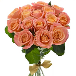 Bouquet "15 roses Miss Piggy"