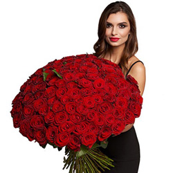 Special Offer! "101 red roses"