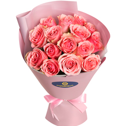 Bouquet “15 roses Belle Rose”