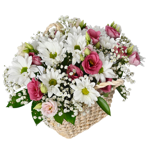 Basket of flowers "Dreamland"