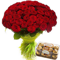 75 red roses