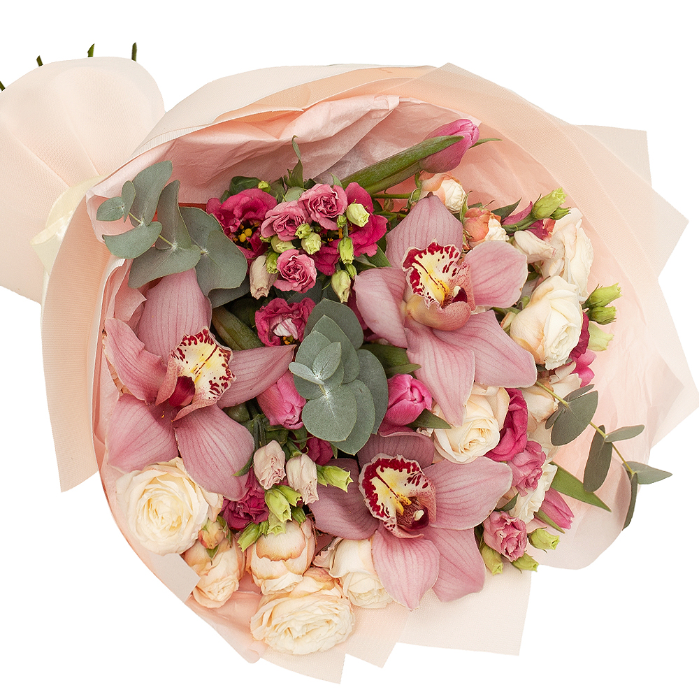 Bouquet "Magic of your eyes" — order delivery to Ukraine. Buy Now